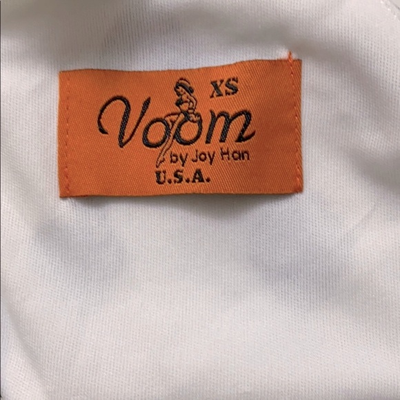 Voom By Joy Han Dress With Lace Hem Flounce - Picture 4 of 5